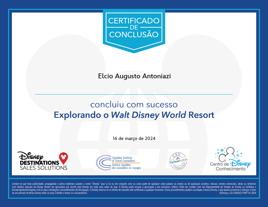 Walt Disney World Specialist