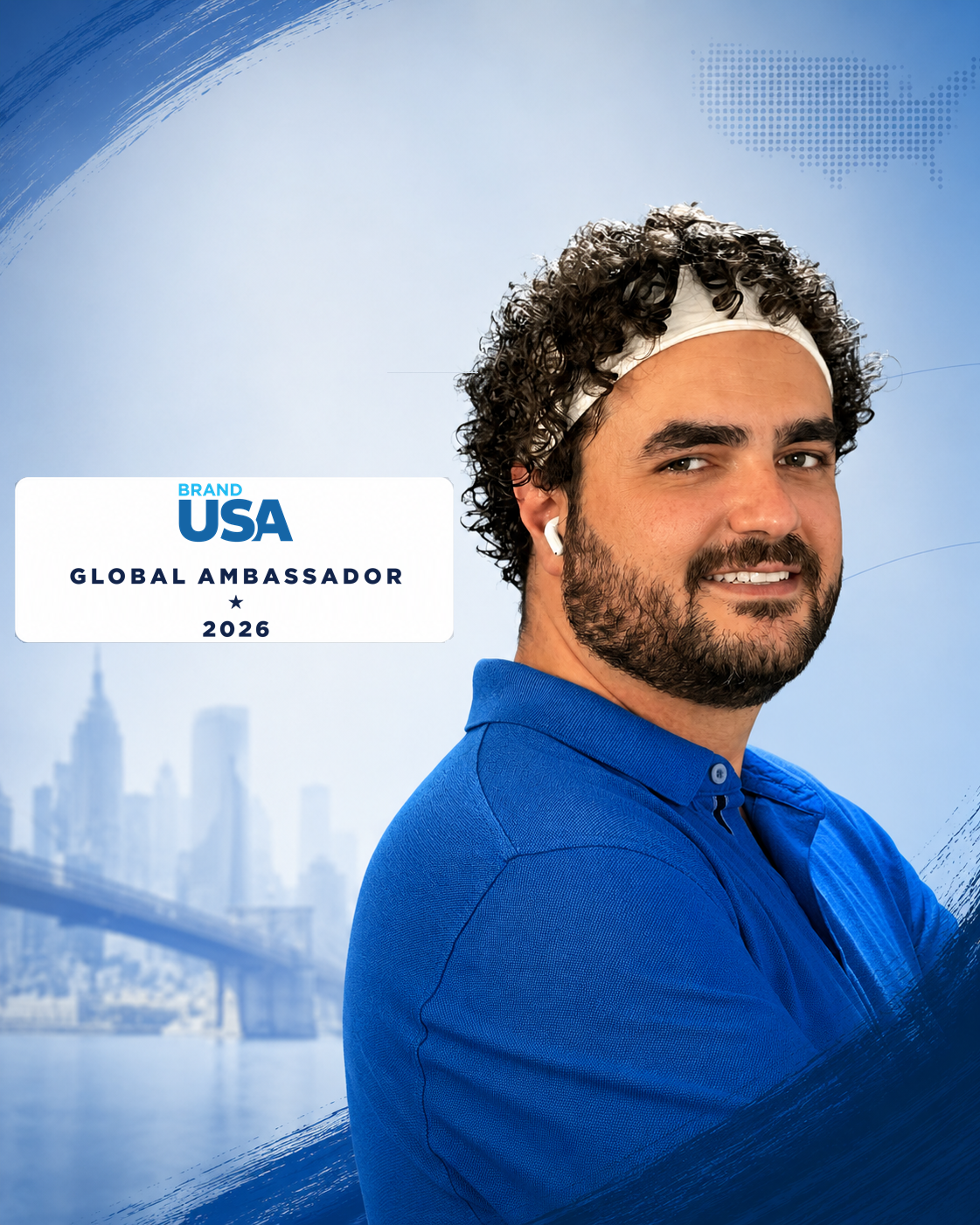 Guto Antoniazi - Global Travel Trade Ambassador Brand USA