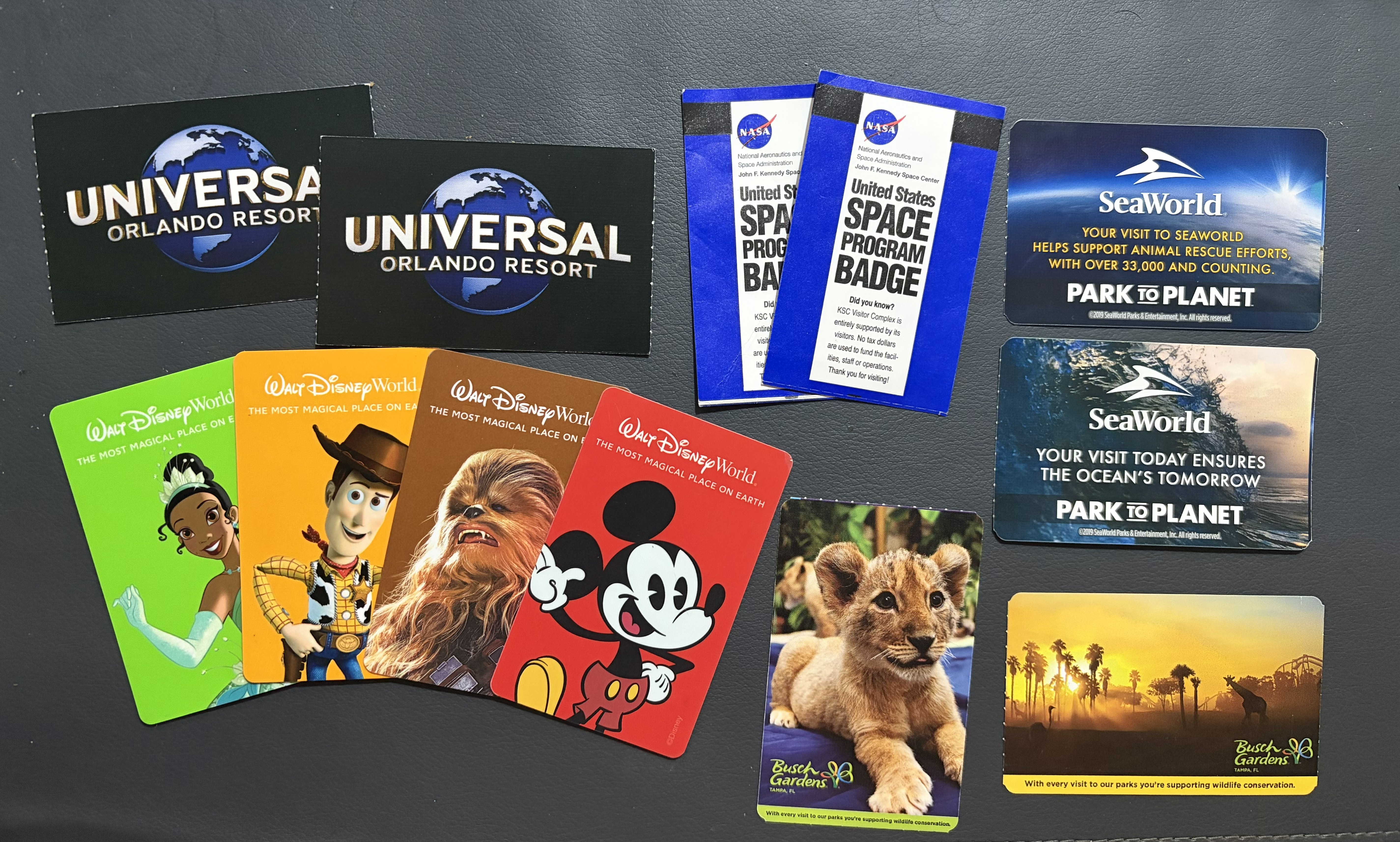 Ingressos Disney e Universal